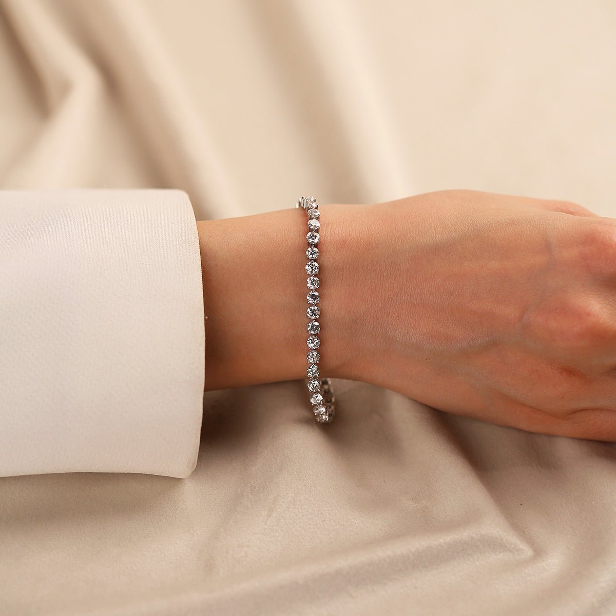 Pırlanta Suyolu Bileklik - Nur Kuyumculuk