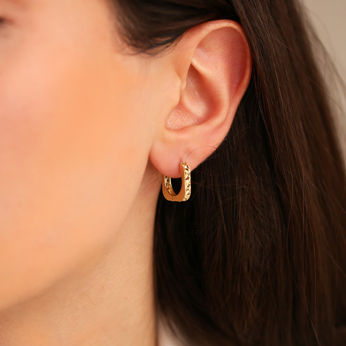 Taşlı Küpe - Nur Kuyumculuk