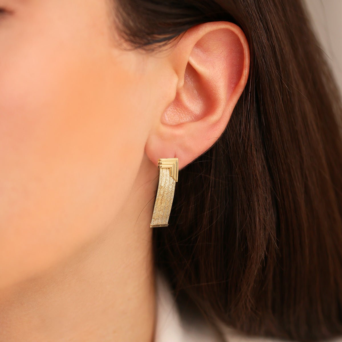 Trabzon Hasır Küpe - Nur Kuyumculuk