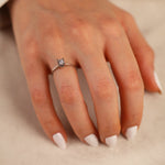 0,06 Karat Pırlanta Tektaş Yüzük - Nur Kuyumculuk