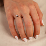 0,10 Karat Pırlanta Tektaş Yüzük - Nur Kuyumculuk