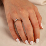 0,15 Karat Tektaş Pırlanta Yüzük - Nur Kuyumculuk