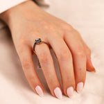 0,23 Pırlanta 0.22 Karat Pırlanta Tasarım Yüzük - Nur Kuyumculuk