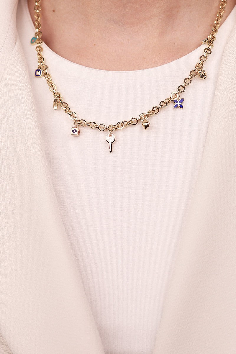 Cetaş Gold Luck Serisi 14 Ayar Altın Kolye