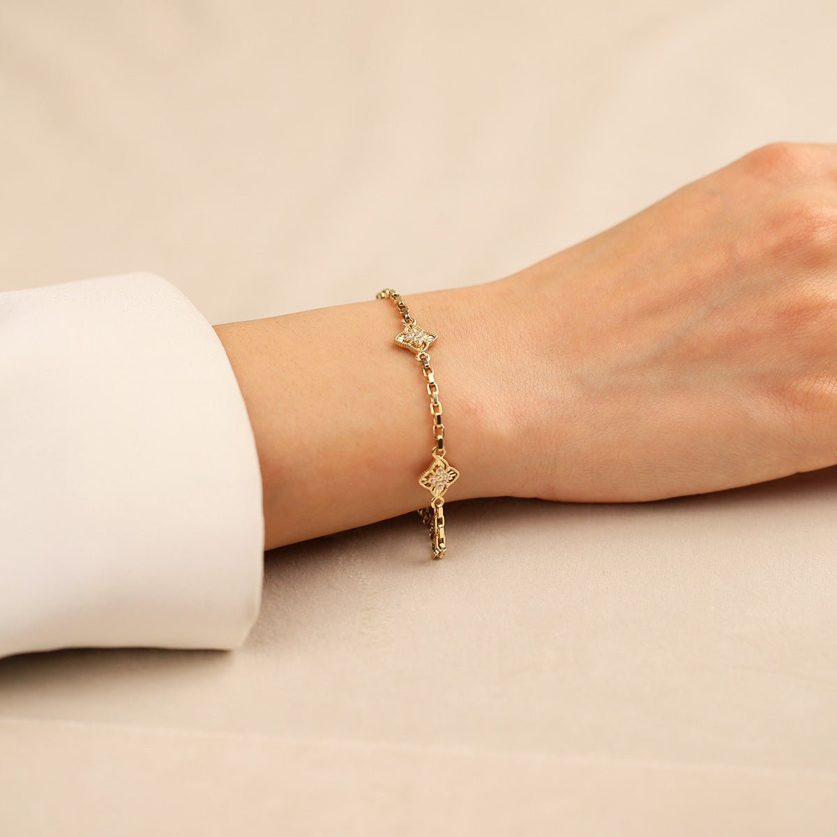 14 Ayar Altın Bileklik - Nur Kuyumculuk