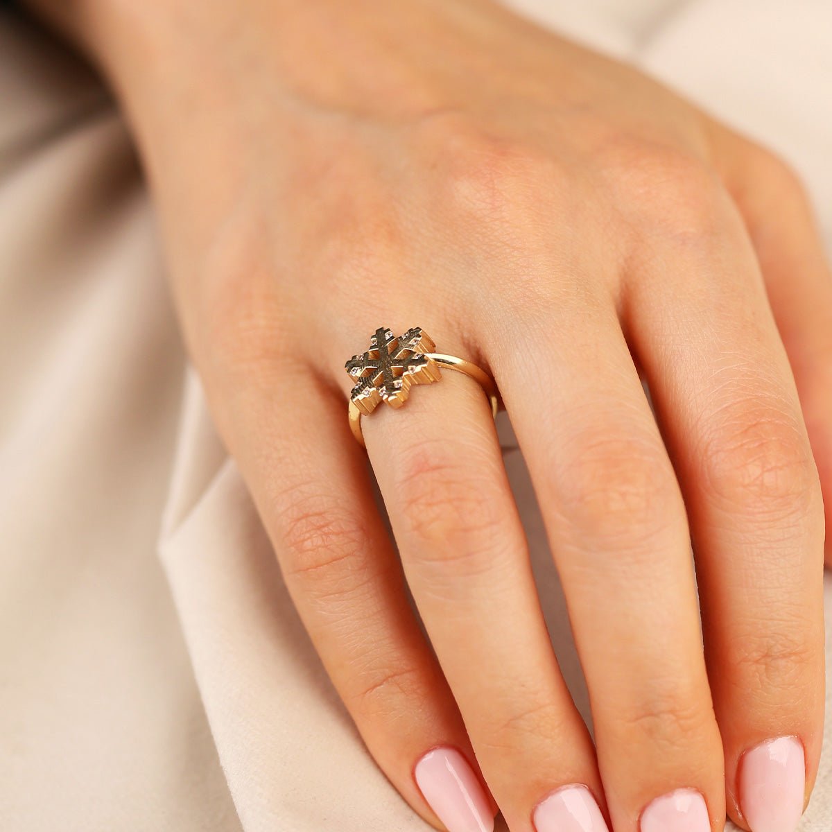 14 Ayar Altın Yüzük - Nur Kuyumculuk