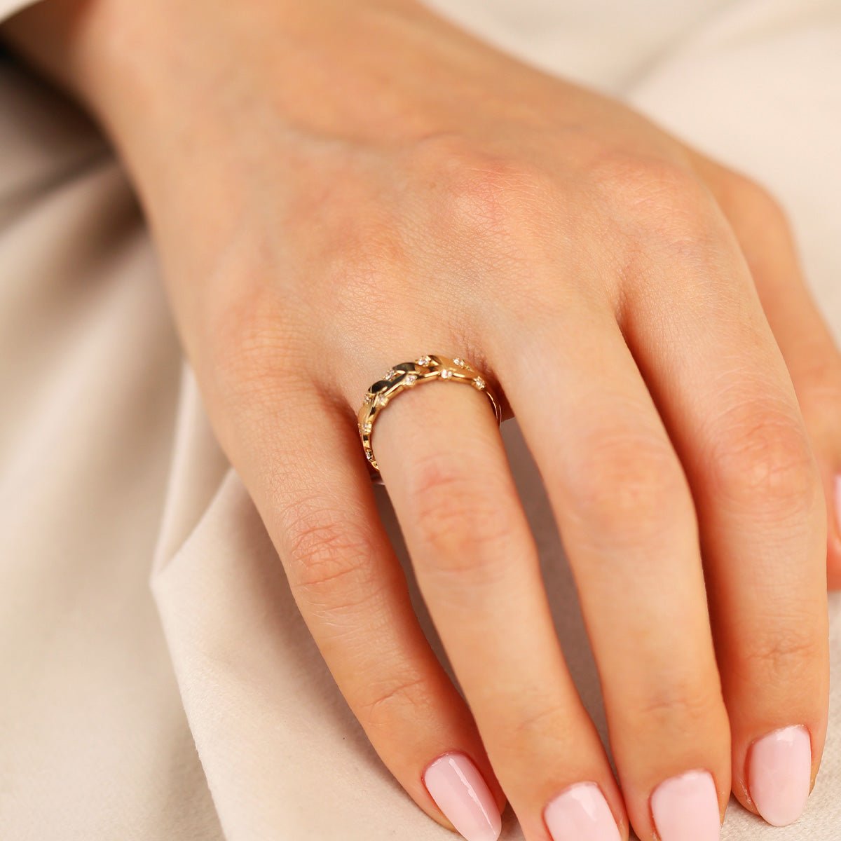 14 Ayar Altın Yüzük - Nur Kuyumculuk