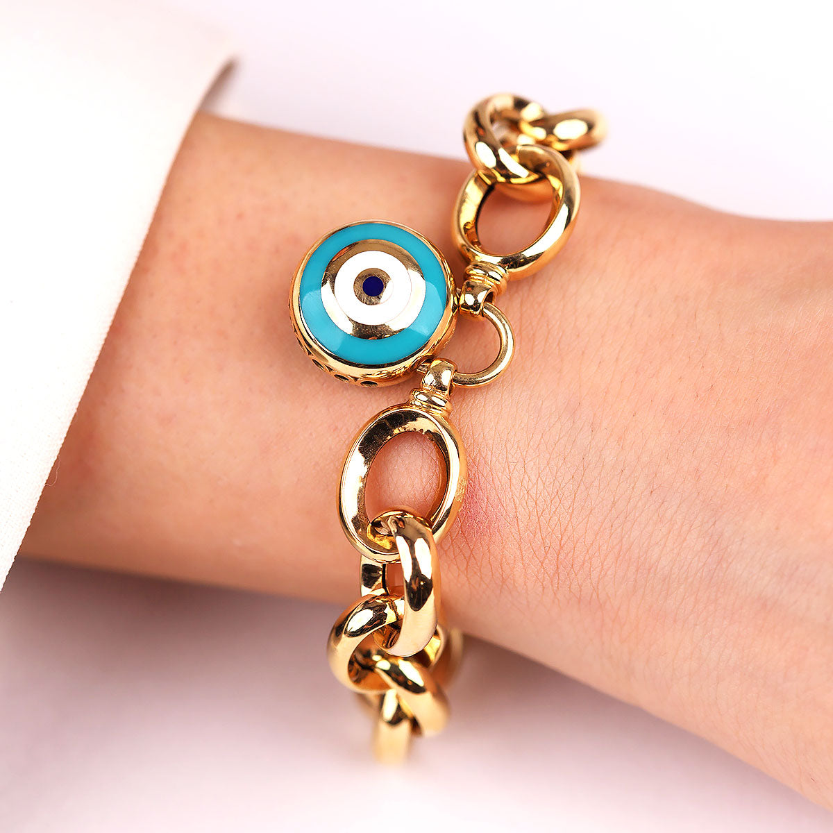 Cetaş Altın Bir Dilek Tut Koleksiyonu 14 Ayar Altın Bileklik