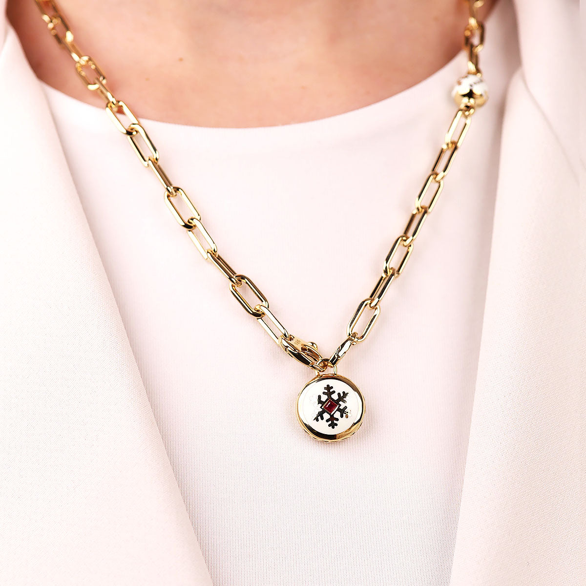 Cetaş Uniq Serisi 14 Ayar Altın Kolye