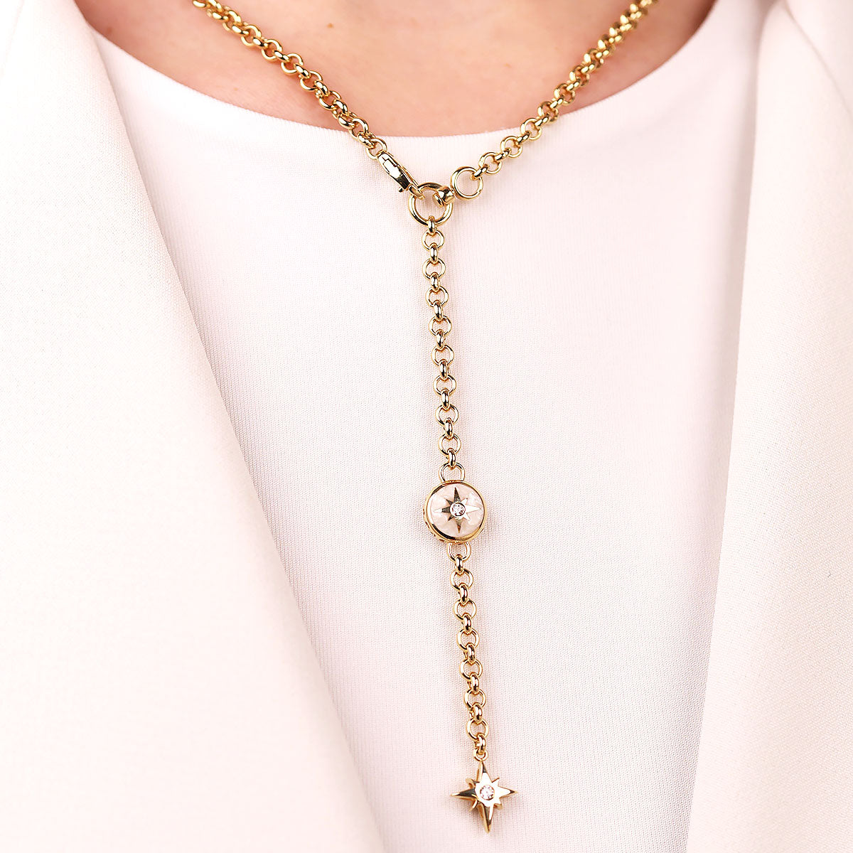 Cetaş Polaris 14 Ayar Altın Kolye - Şık ve Zarif Tasarım