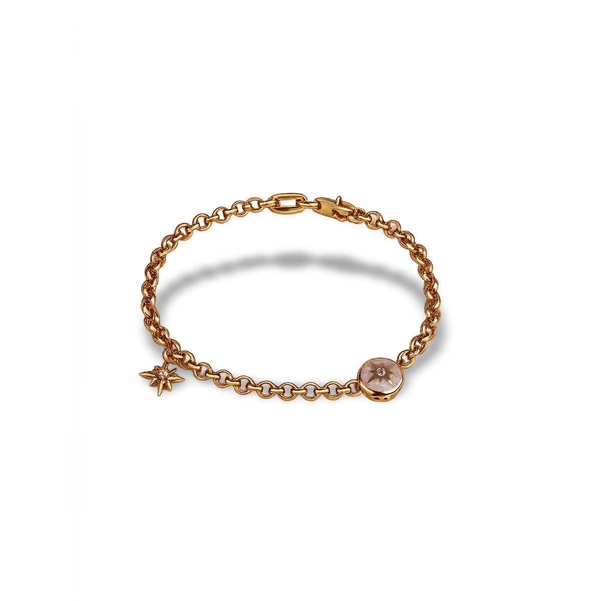 Cetaş Polaris Serisi 14 Ayar Altın Bileklik - Modern ve Şık Tasarım