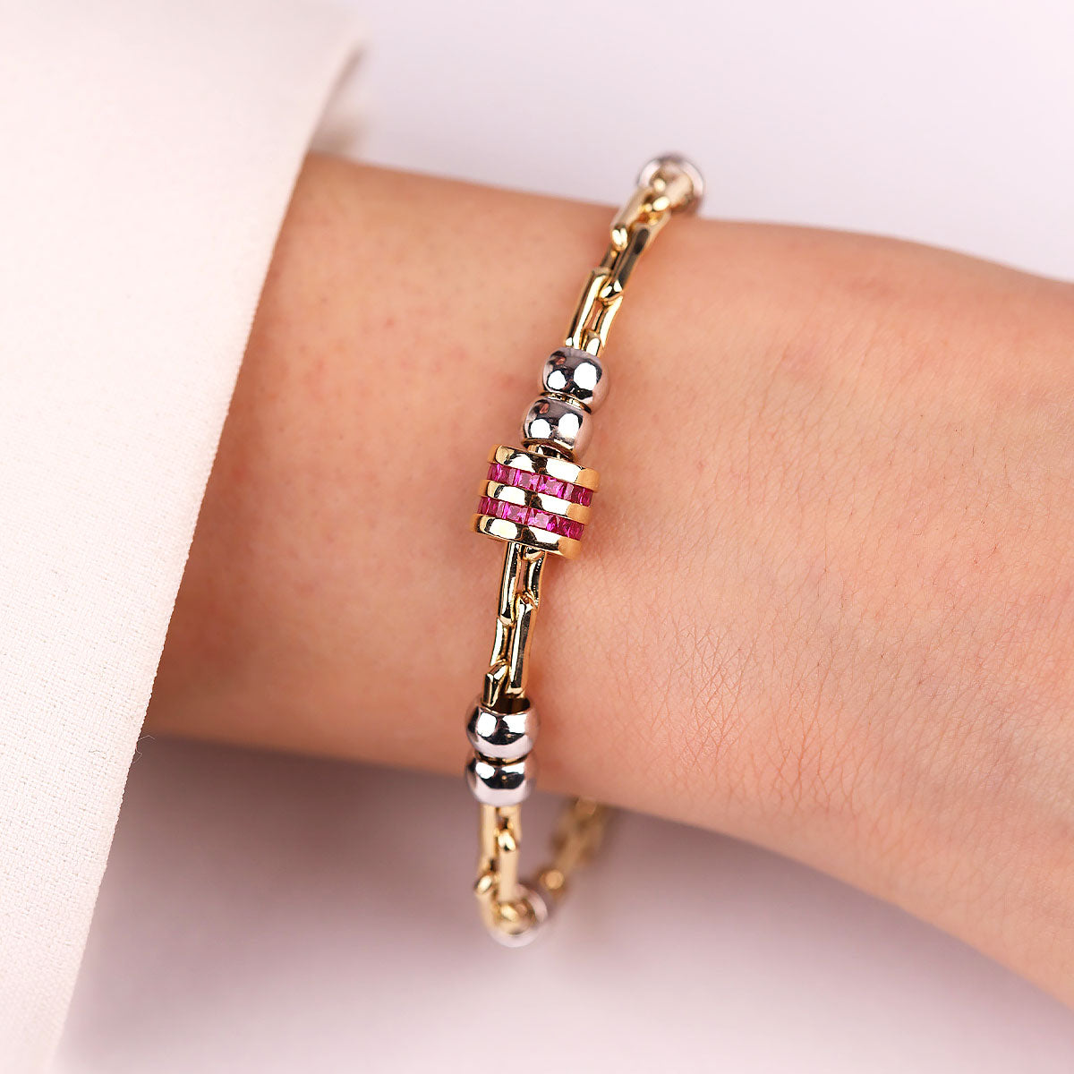 Cetaş Eterna Serisi 14 Ayar Altın Bileklik -  Zerafet  ve Şık Tasarım