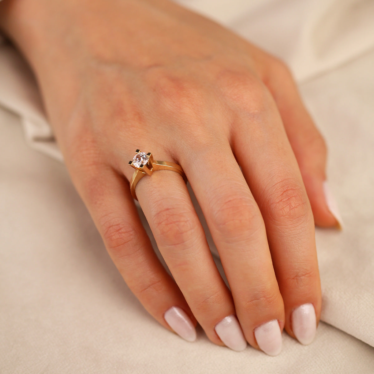 Tektaş 14 Ayar Altın Yüzük