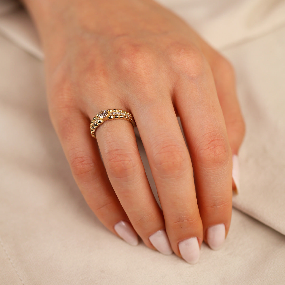 Tektaş 14 Ayar Altın Yüzük