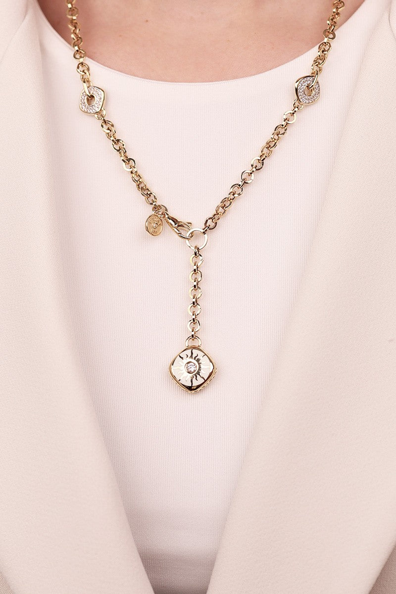 Cetaş Sole Serisi 14 Ayar Altın Kolye