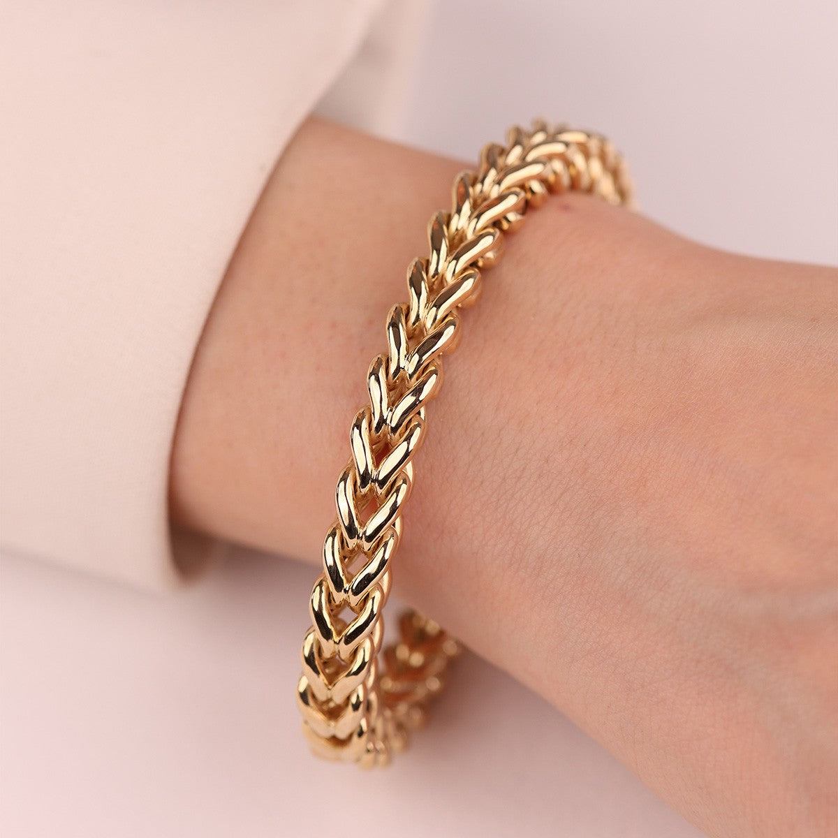 Cetaş Eterna Serisi 14 Ayar Altın Bileklik