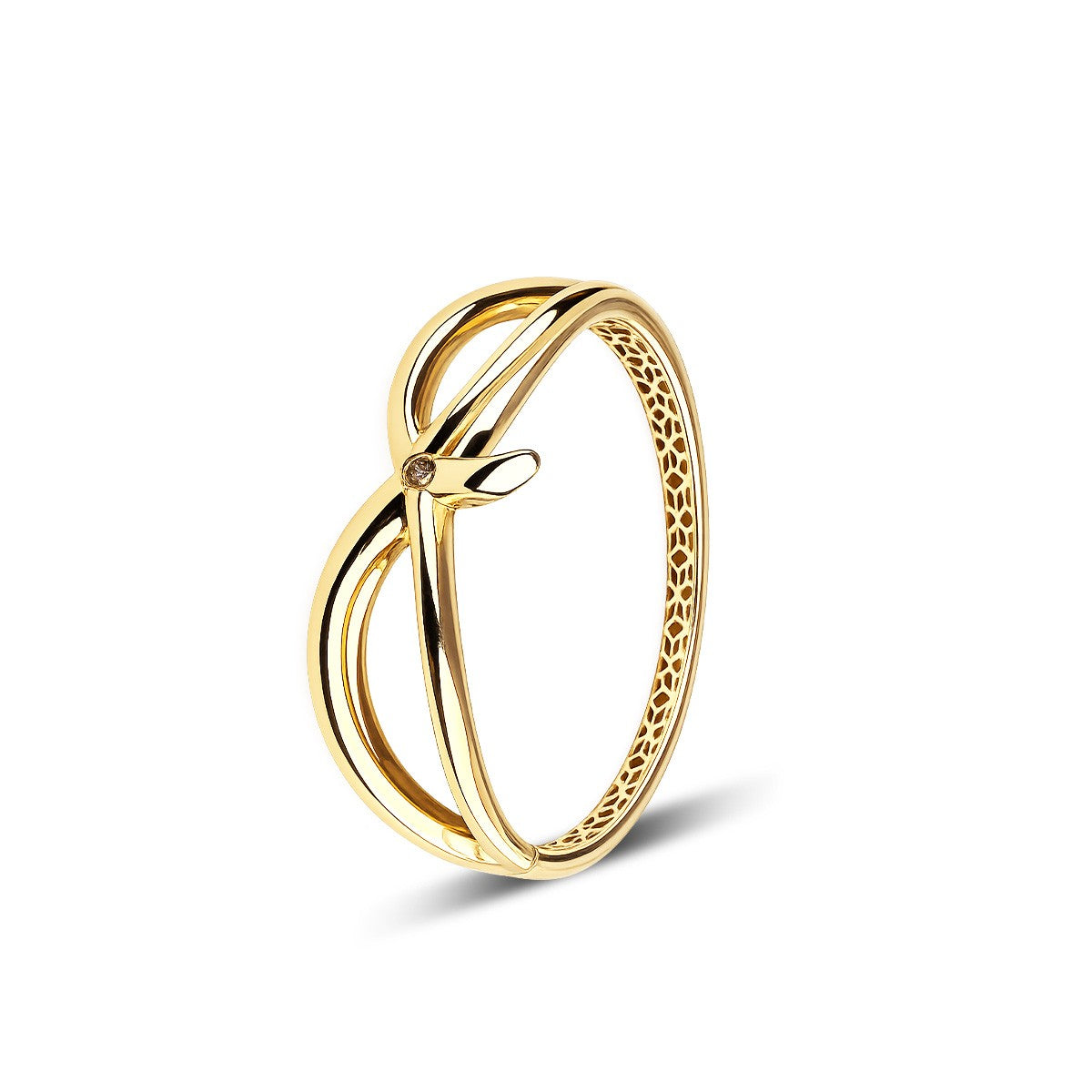 Cetaş Aqualis Serisi 14 Ayar Altın Kelepçe