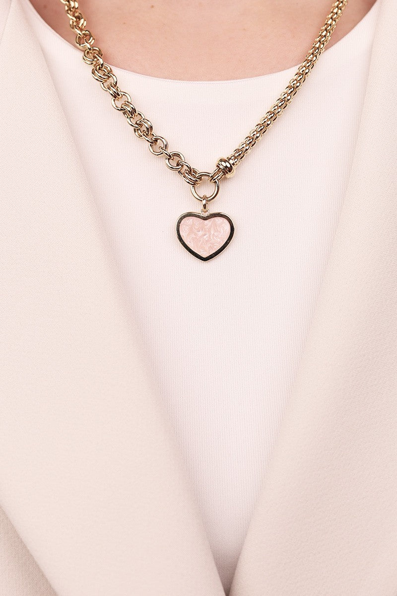 Cetaş Gold Luck Serisi 14 Ayar Modern Kolye