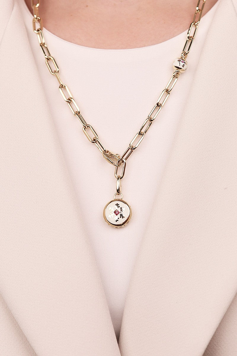 Cetaş Uniq Serisi 14 Ayar Altın kolye