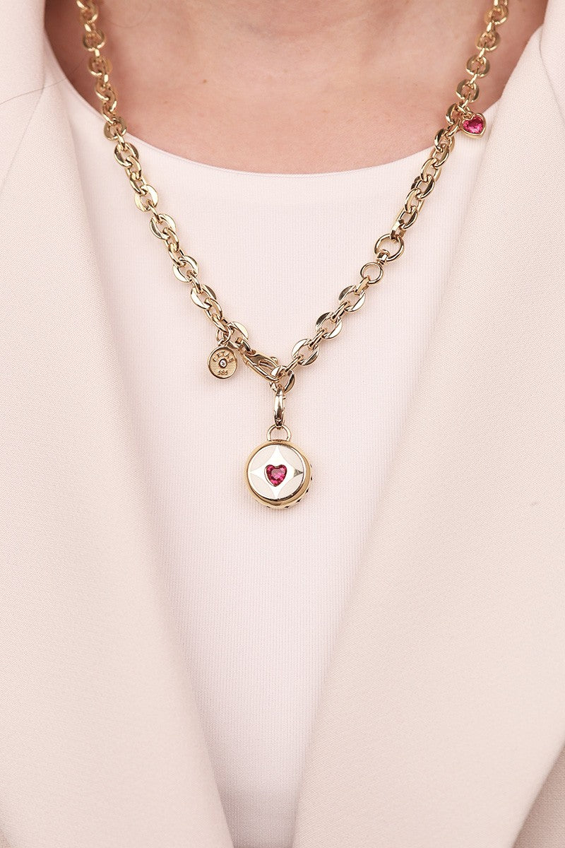 Cetaş Kozmoz Serisi 14 Ayar Altın Kolye