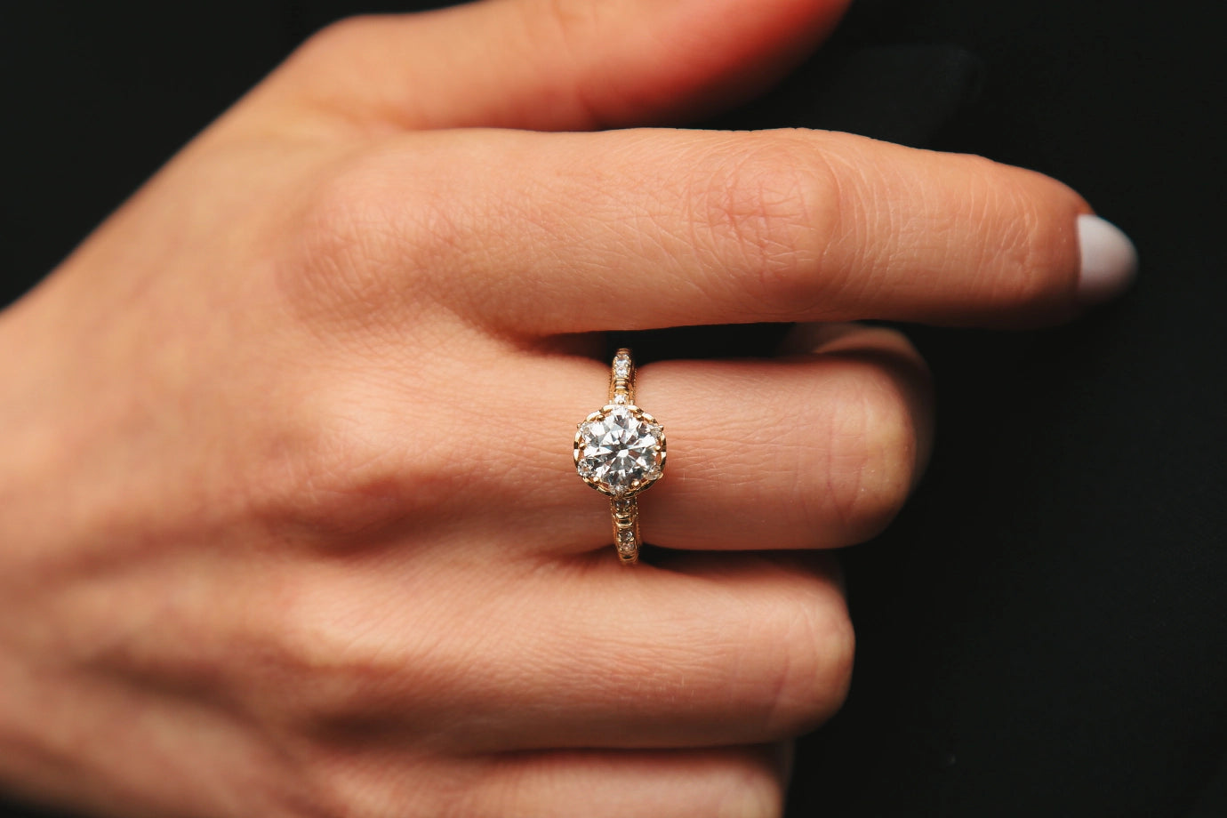 Pırlanta Tektaş Yüzük