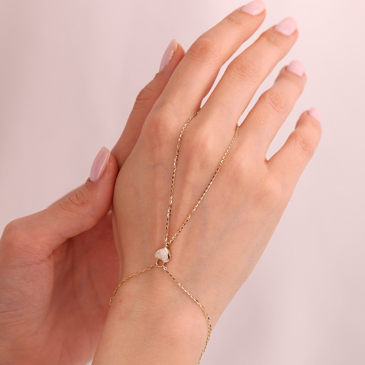 Cetaş Eterna Serisi Charm Temalı 14 Ayar Altın Şahmeran Bileklik