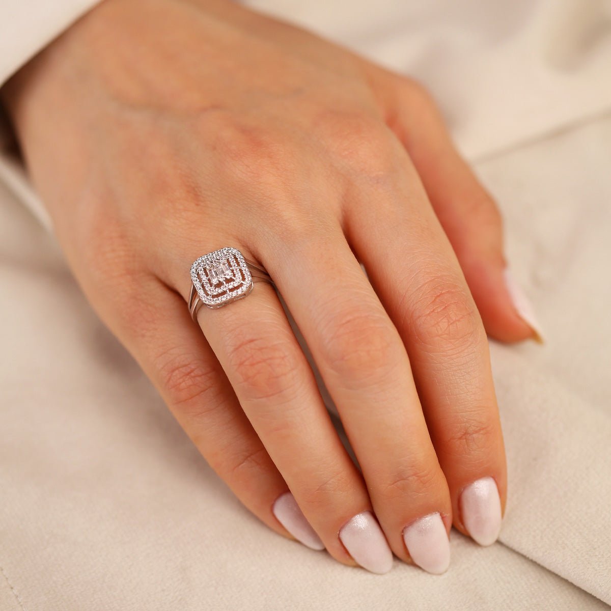 Baget 14 Ayar Altın Yüzük - Nur Kuyumculuk