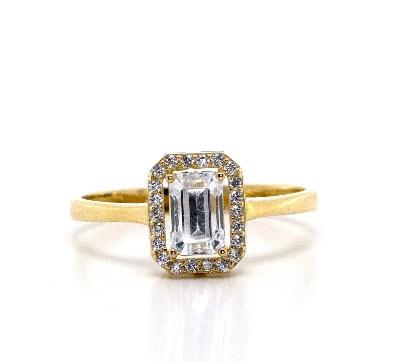 Baget 14 Ayar Altın Yüzük - Nur Kuyumculuk