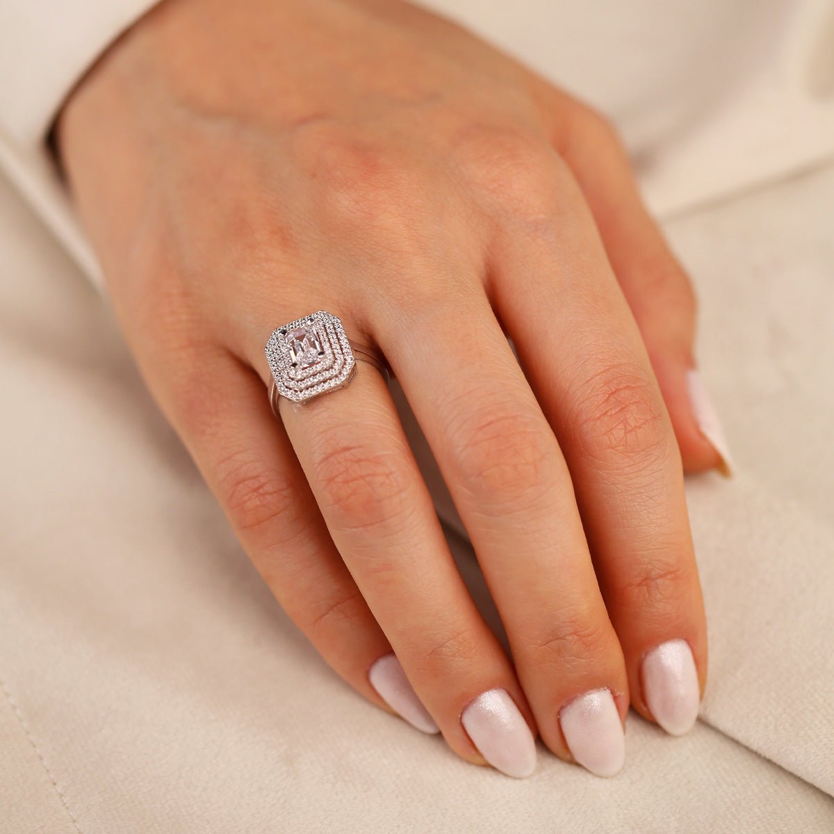 Baget 14 Ayar Altın Yüzük - Nur Kuyumculuk