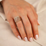 Baget 14 Ayar Altın Yüzük - Nur Kuyumculuk