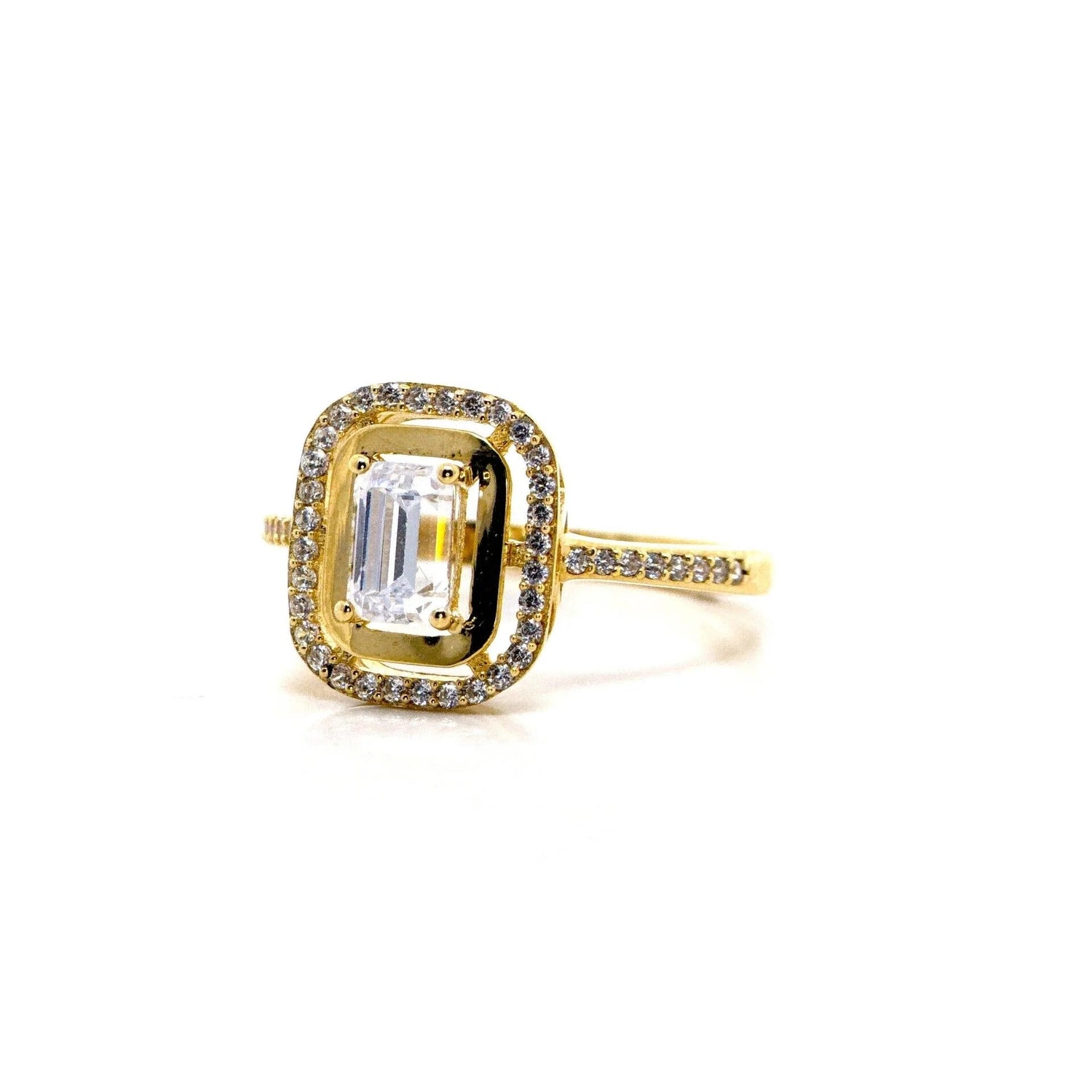 Baget 14 Ayar Altın Yüzük - Nur Kuyumculuk