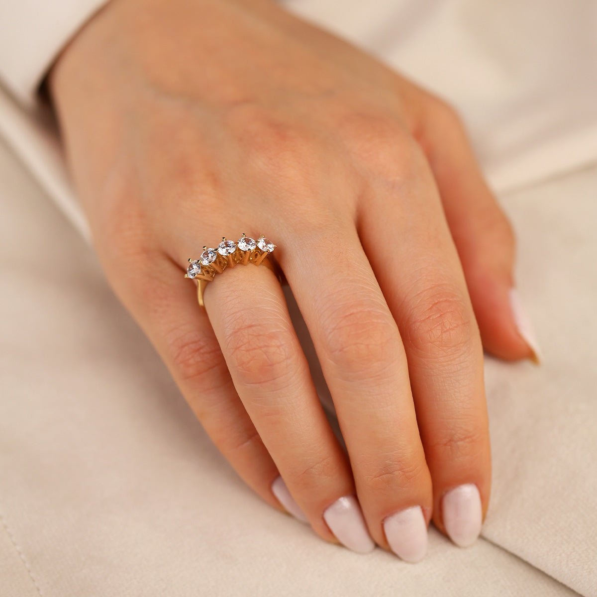 Beştaş 14 Ayar Altın Yüzük - Nur Kuyumculuk