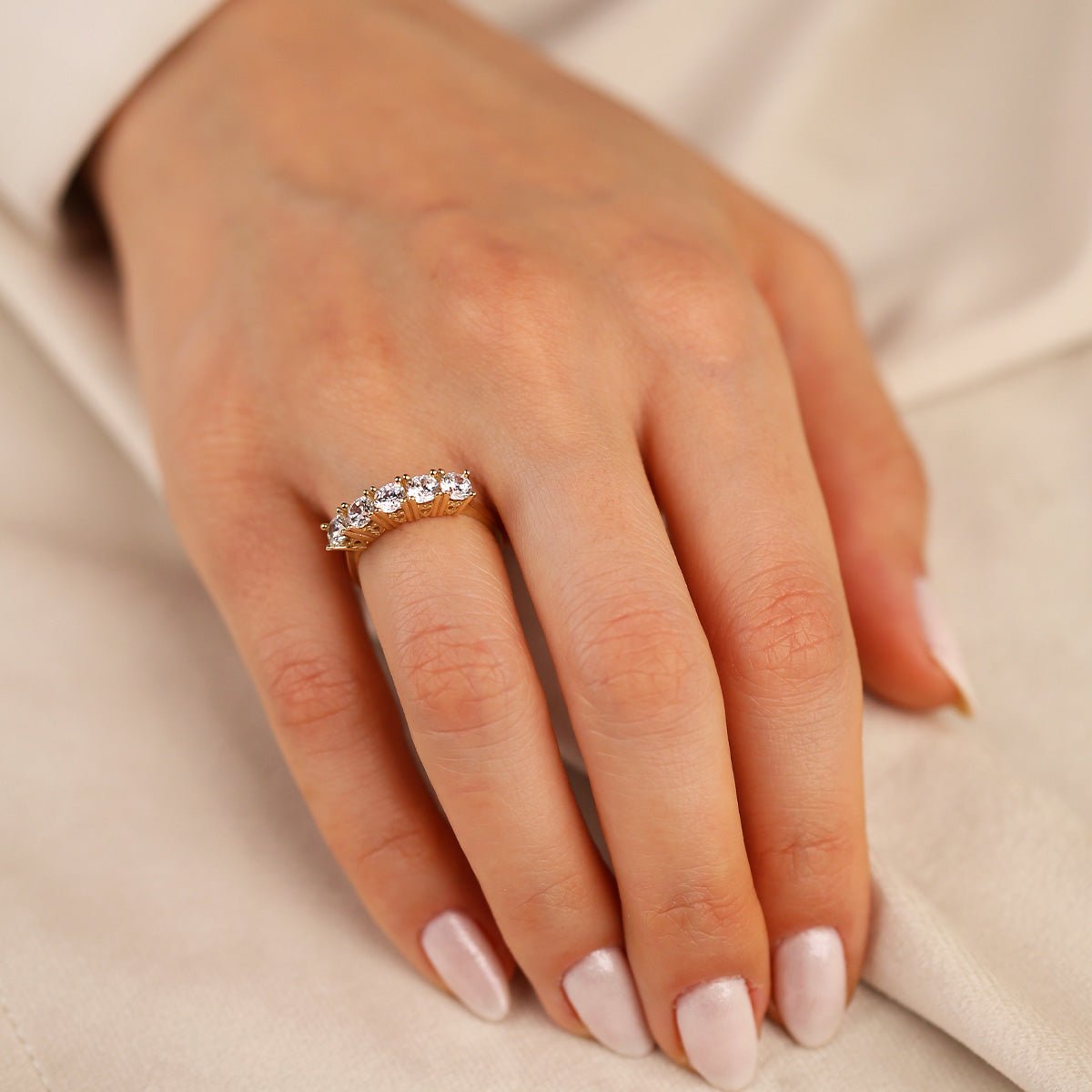 Beştaş 14 Ayar Altın Yüzük - Nur Kuyumculuk