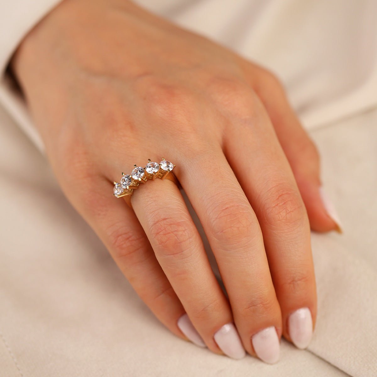 Beştaş 14 Ayar Altın Yüzük - Nur Kuyumculuk