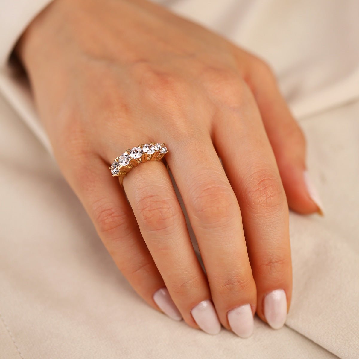 Beştaş 14 Ayar Altın Yüzük - Nur Kuyumculuk