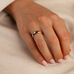 Bombe Düz Alyans 14 Ayar Altın - Nur Kuyumculuk