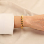 Burgu Model 14 Ayar Altın Kelepçe - Nur Kuyumculuk