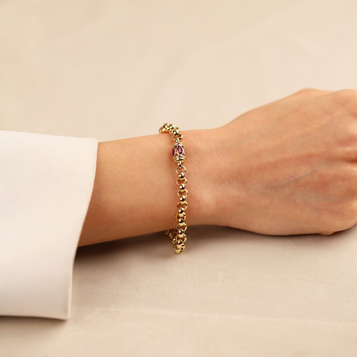 Cetaş 14 Ayar Altın Bileklik - Nur Kuyumculuk