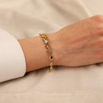 Cetaş Charmlı 14 Ayar Altın Bileklik - Nur Kuyumculuk