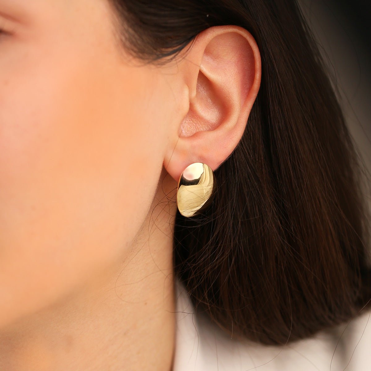 Cetaş Eterna 14 Ayar Altın Küpe - Nur Kuyumculuk