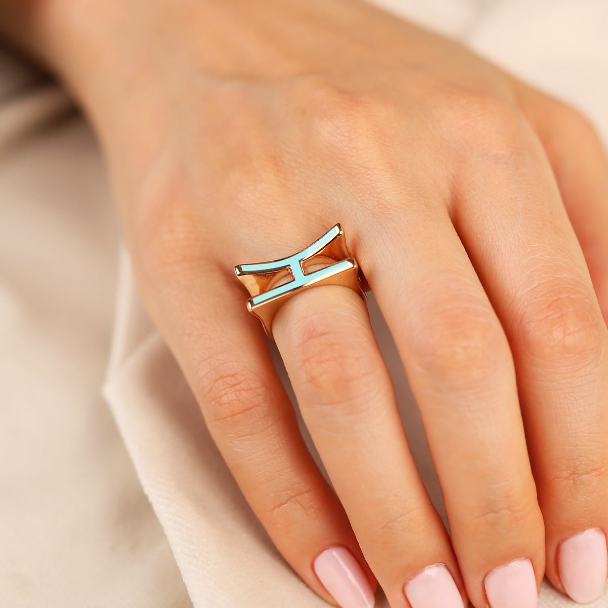 Cetaş Minima 14 Ayar Altın Yüzük - Nur Kuyumculuk