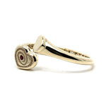 Cetaş Eterna Kalpli 14 Ayar Altın Kelepçe - Nur Kuyumculuk