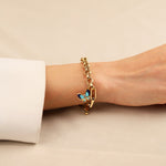 Cetaş Eterna Kelebek Detaylı 14 Ayar Altın Bileklik - Nur Kuyumculuk