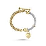 Cetaş Eterna Sevgi 14 Ayar Altın Bileklik - Nur Kuyumculuk