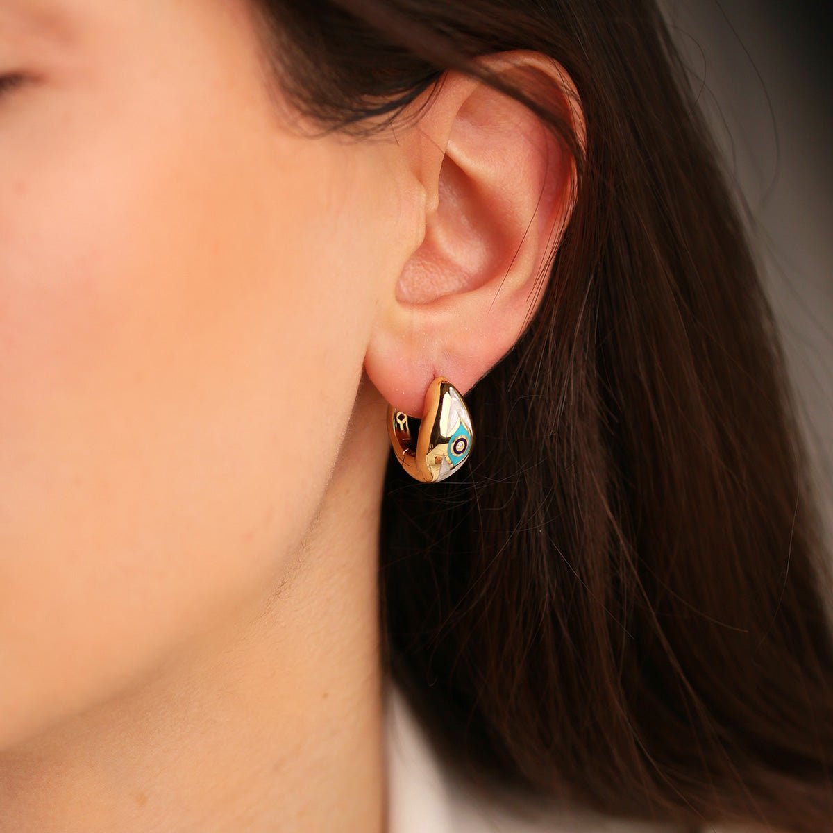 Cetaş Fortuna 14 Ayar Altın Küpe - Nur Kuyumculuk