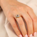 Cetaş Kozmos 14 Ayar Altın Yüzük - Nur Kuyumculuk