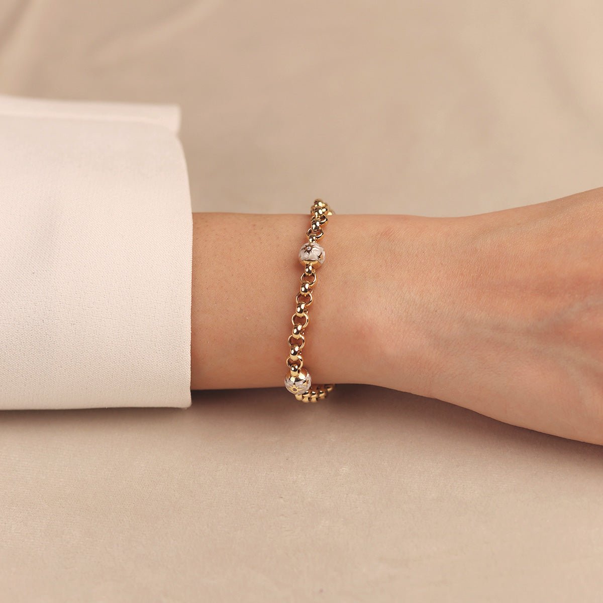 Cetaş Polaris 14 Ayar Altın Bileklik - Nur Kuyumculuk