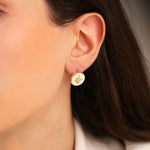 Cetaş Polaris 14 Ayar Altın Küpe - Nur Kuyumculuk