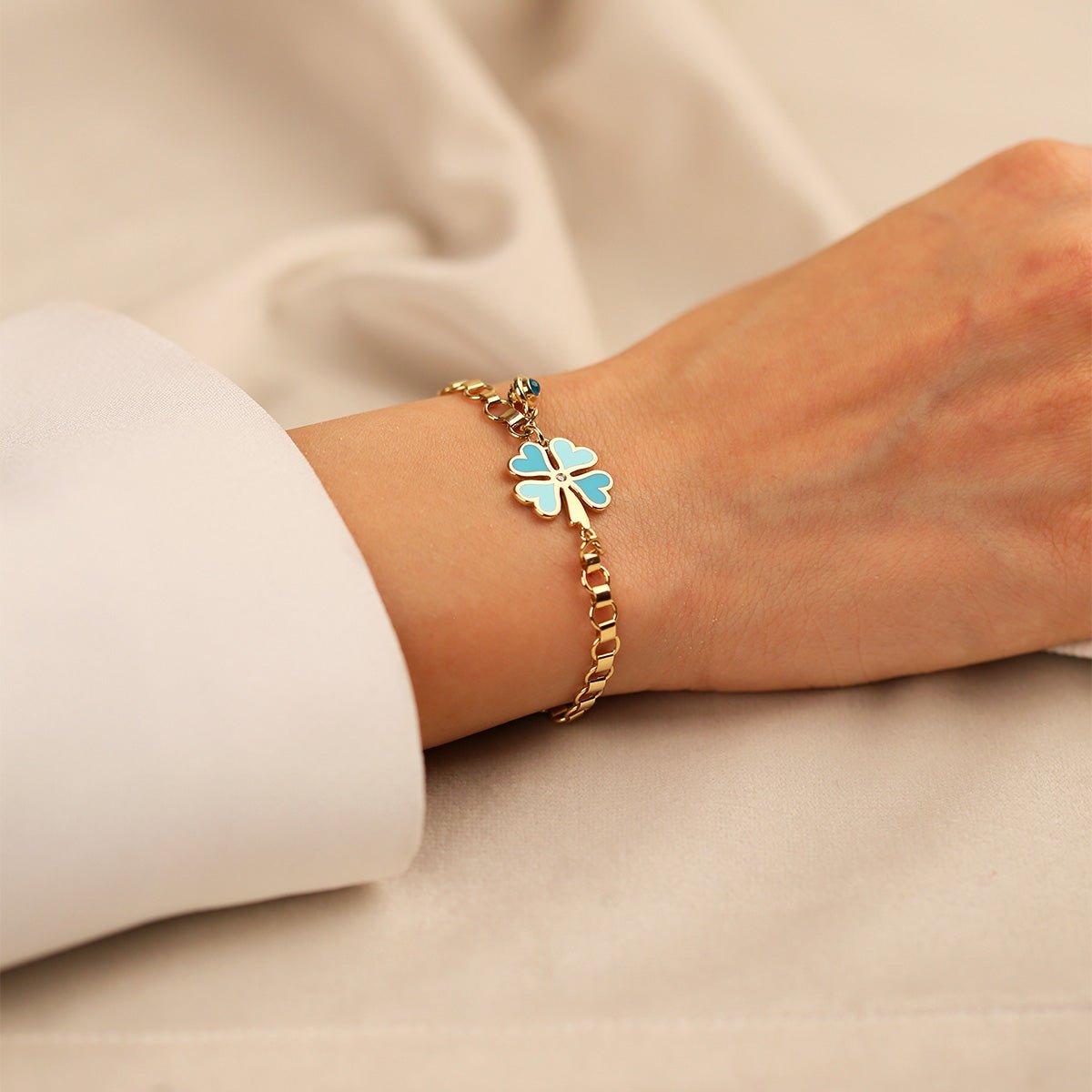 Cetaş Yonca 14 Ayar Altın Bileklik - Nur Kuyumculuk