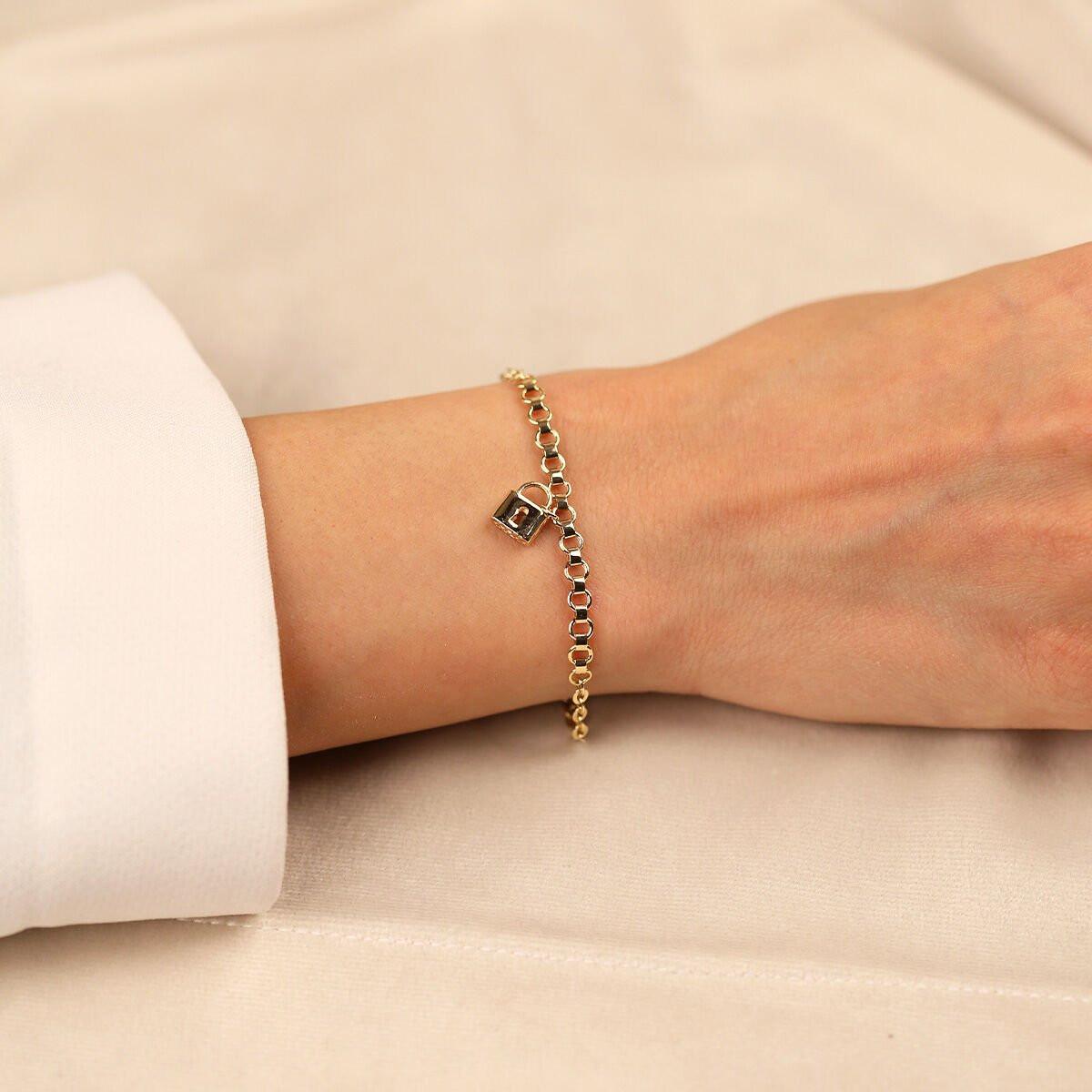 Dilek Anahtarı 14 Ayar Altın Bileklik - Nur Kuyumculuk